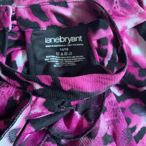 Lane Bryant Sleeveless Blouse - Pretty with a front ruffle.